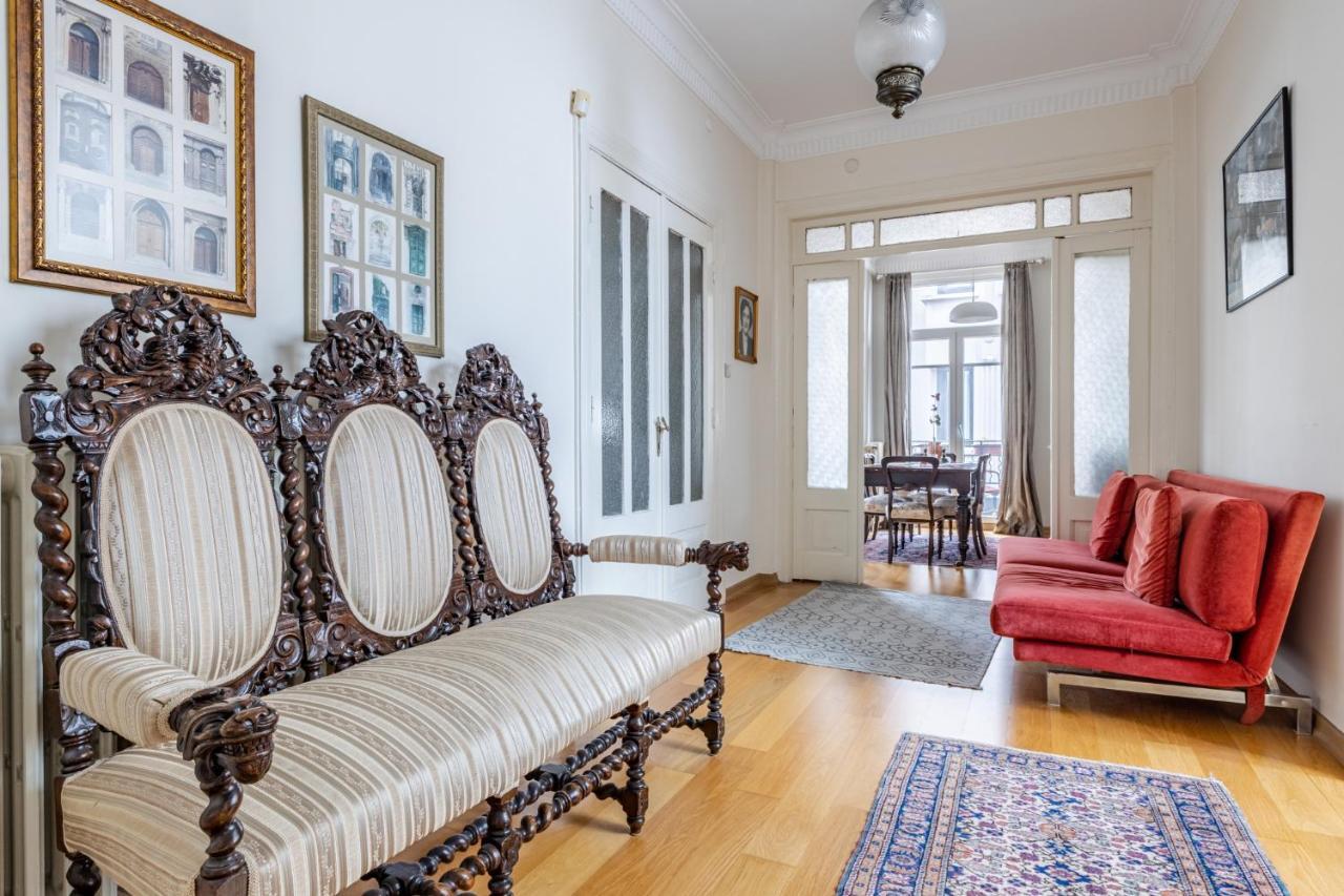 Apartamento Flat With Balcony And Bosphorus View In Beyoglu Estambul Exterior foto